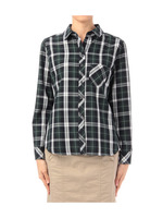 ワンポケットチェックシャツ