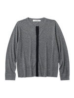 配色ニットカーディガン