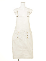 デニムサロペットスカート