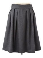 バックリボンボリュームスカート