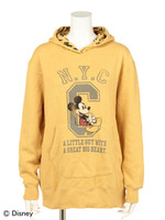Mickey　カレッジプリントフーディ
