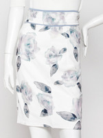 【riana】ウエストラインフラワータイトスカート