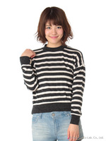 ハイネック長袖プルオーバー