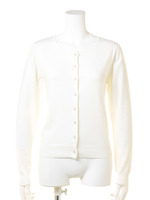 【Rienaさん着用】アンゴラ混オパール釦カーディガン