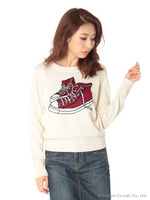 スニーカーニットプルオーバー