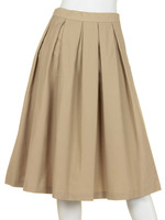 タフタフレアスカート