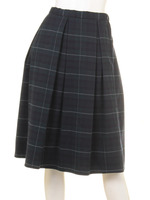 【CASUAL】チェックタックフレアSK