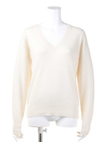 【CHIC】フェレット Vネックニット