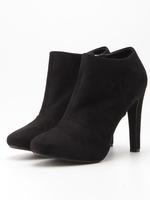 ゴールドジップショートブーツ