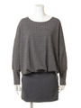 ドルマン切替Zipワンピース