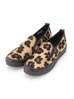 Oヘアリースニーカー/スリッポン