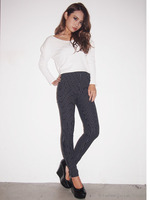 stripe stretch leggings 