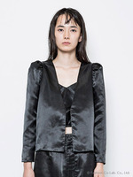 【IKUMI】SATIN JACKET