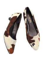 アニマル柄ポインテッドトゥパンプス