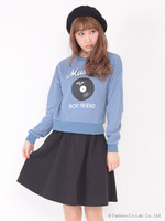 ハイウエストツイルスカート