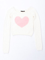 フェザーショートニット