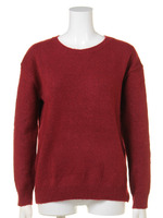 【mystic】シンプルニットプルオーバー