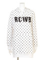 RCWB ドット スウェット ワンピース