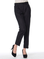 【追加生産】ピンストタックパンツ