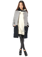 シンセティックレザーレギンス