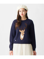 トナカイジャガードプルオーバー