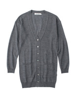 ロングニットカーディガン