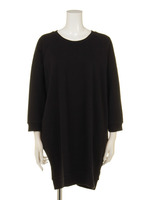 無地 BY スウェット ワンピース