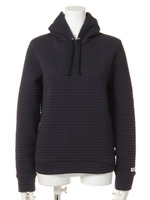 【BED&BREAKFAST】Ripple Quilt Hooded Top