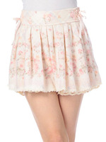 【LIZLISA】☆WEBLIMITED☆チェック花柄スカパン