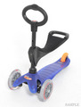 【mini micro kick3】XGIRL MINI 3IN1 BLUE(wheel whizzer・ステッカー付)