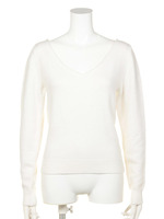 シンプルVNニットTOP