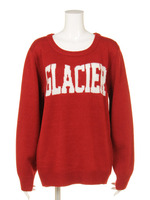 GLACIER ロゴ ニット