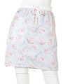 White Rose Reverse Tube Skirt
