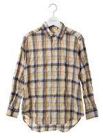 チェックユルシャツ