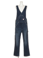 デニム カシュクール オーバーオール