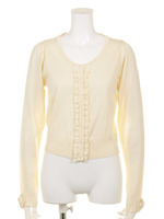 ハートボタンニットカーディガン