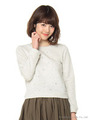 ・フロントビジュー裏毛プルオーバー