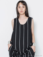 【IKUMI】STRIPE TANK TOP