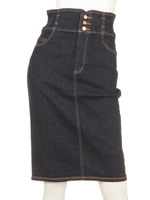 デニムタイトスカート