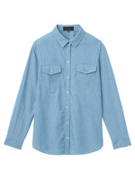 [L]ベーシックダンガリーシャツ