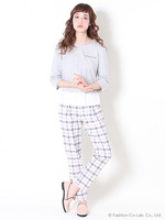 フェイクスェードスリッポン