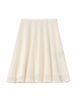 メッシュフレアスカート