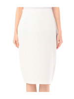 膝丈ニットスカート