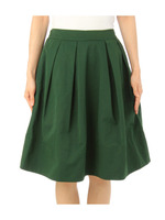 タックボリュームミディスカート