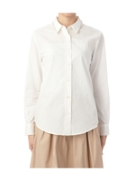 ビジュー使いオックスシャンブレーシャツ