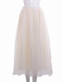 ロングチュールスカート