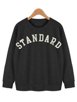 英字ロゴ起毛ニットソーTOPS