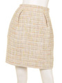 ツイードタックスカート
