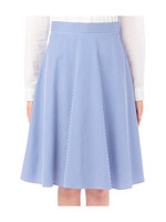 ストライプサーキュラースカート