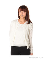 ニットカケルレースアンサンブル